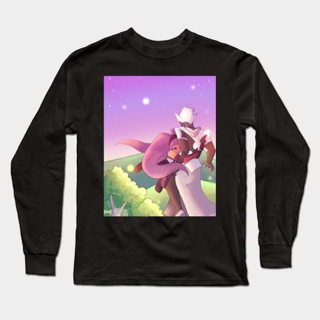 Hugs! Long Sleeve T-Shirt by moondropbutter